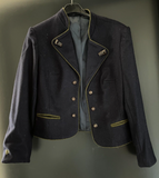 Damen Trachten Janker/Jacke Blau ca. Gr. 36/38