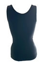 Damen Top Figurformend Shapewear ärmellos  Schwarz Gr. S M L XL