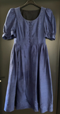Damen Trachten Dirndl kurzarm Blau ca. Gr. 36/38