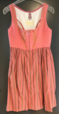 Damen Trachten Dirndl ärmellos Rosa gemustert ca. Gr. 36 v. Heller Trachten