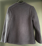 Damen Trachten Janker/Jacke Blau ca. Gr. 44 v. Geiger