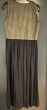 Damen Trachten Dirndl ärmellos Schwarz, Grün Gr. 44