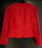 Damen Trachten Janker/Jacke Rot ca. Gr. 42 v. Salzburger Dirndl