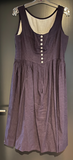 Damen Trachten Dirndl ärmellos Lila gepunktet ca. Gr. 42