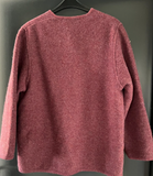 Damen Trachten Janker/Jacke  Weinrot gemustert ca. Gr. 42 v. Kitz-Pichler