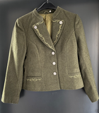 Damen Trachten Janker/Jacke Grün ca. Gr. 42 v. Rehli