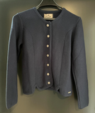 Damen Trachten Janker/Strickjacke Blau ca. Gr. 38 v. Trachtl