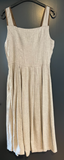 Damen Trachten Dirndl ärmellos Beige, Braun ca. Gr. 38