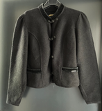 Damen Trachten Janker/Jacke Schwarz ca. Gr. 46 v. Geiger