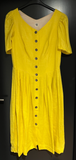 Damen Trachten Dirndl kurzarm Gelb ca. Gr. 44 v. Hanne Modell