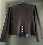 Damen Trachten Janker/Jacke dunkelblau, grün ca. Gr. 44