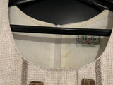 Damen Trachten Dirndl kurzarm Beige, Weiß ca. Gr. 40 v. M&G