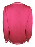 Capuccino Damen Strickjacke Pink Langarm Gr. 38