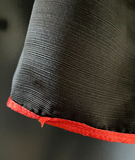 Damen Trachten Dirndl ärmellos Schwarz mit Blumenstickerei ca. Gr. 42