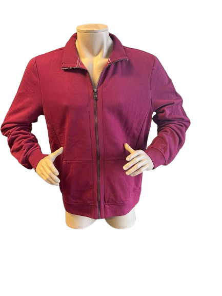 JOY Herren Sweat Jacke Sportjacke DORIN  40397 garnet red Gr. 52 54 56
