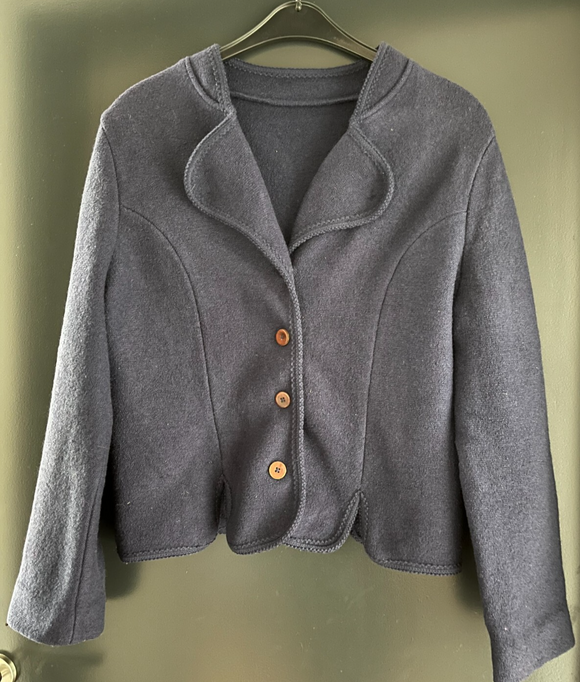 Damen Trachten Janker/Jacke blau ca. Gr. 42
