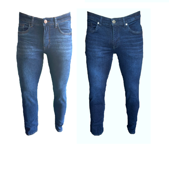 Herren Jeans Blau, Dunkelblau Gr. 48, 50, 52, 54, 56