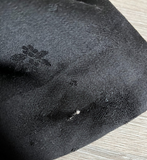 Damen Trachten Dirndl ärmellos Rot Schwarz gemustert ca. Gr. 36