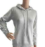 Damen Pulli Hoodie Rolli Streifen Pulli uni S M L