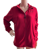 MAUI Damen Fleecejacke schwarz blau rot grau  Gr.  M L XL