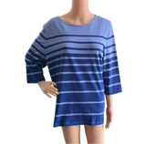 Joy Damen T-Shirt LISA 3/4-Arm Gestreift  Gr. 38 40