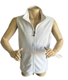 HAKRO Herren Fleeceweste  tanne weiss XS S M L XL 2XL 3XL