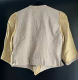 Damen Trachten Janker/Jacke beige gelb ca. Gr. 36