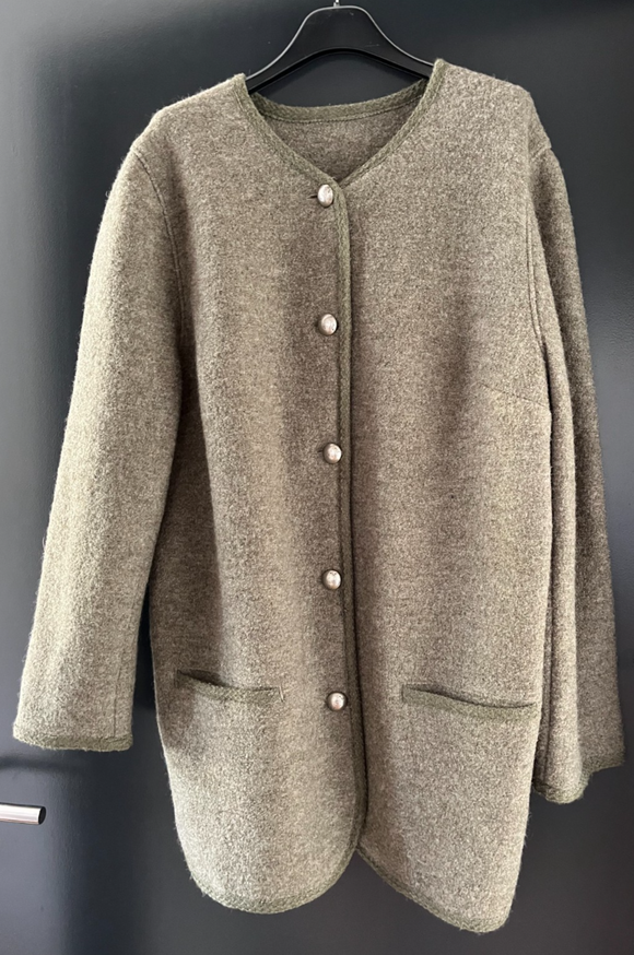 Damen Trachten Janker/Jacke Grün ca. Gr. 48