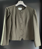 Damen Trachten Janker/Jacke dunkelgrün ca. Gr. 44 v. Petressa