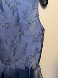 Damen Trachten Dirndl ärmellos Hellblau ca. Gr. 42 v. Original Steindl