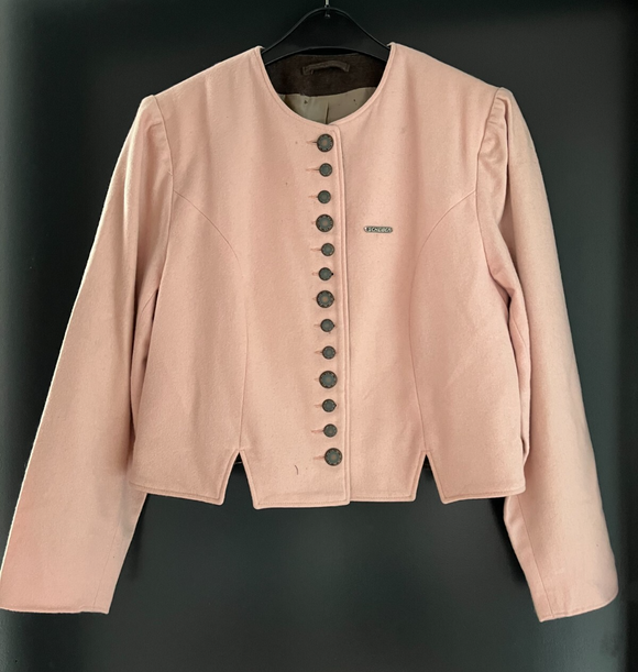 Damen Trachten Janker/Jacke Rosa ca. Gr. 40 v. Scheiber