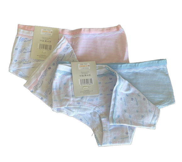 Mädchen Panty Unterhose  2er Pack  Baumwolle Gr. 116 128 140 152 164
