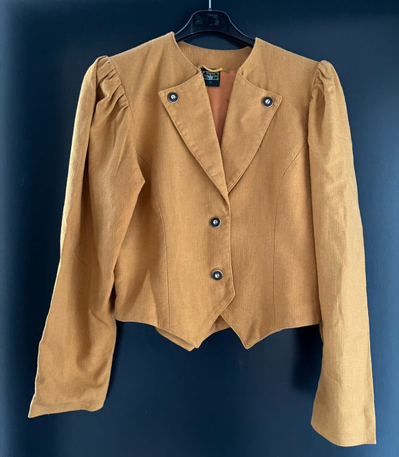 Damen Trachten Janker/Jacke Gelb ca. Gr. 36 v. C&A