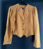 Damen Trachten Janker/Jacke Gelb ca. Gr. 36 v. C&A