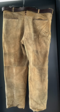 Herren Trachten Hose/Lederhose braun ca. Gr. 56 v. Tofana Collection