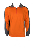 HAKRO Herren Troyer Zip-Sweatshirt zweifarbig Gr. S,M,L,XL,2XL,4XL,6XL