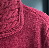 Damen Trachten Janker/Jacke burgunderrot ca. Gr. 40 v. Kaufmann