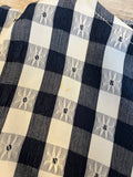 Damen Trachten Dirndl kurzarm Blau, Weiß gemustert Gr. 42 v. Vilona