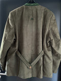 Herren Trachten Janker/Jacke Braun, grün ca. Gr. 43 v. Kaiseralm