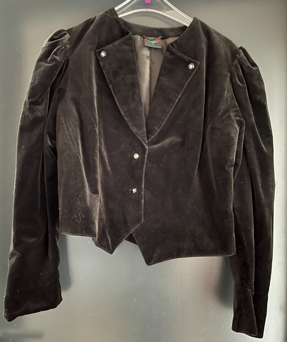 Damen Trachten Janker/Jacke Schwarz ca. Gr. 46 v. Altenbeurer C&A