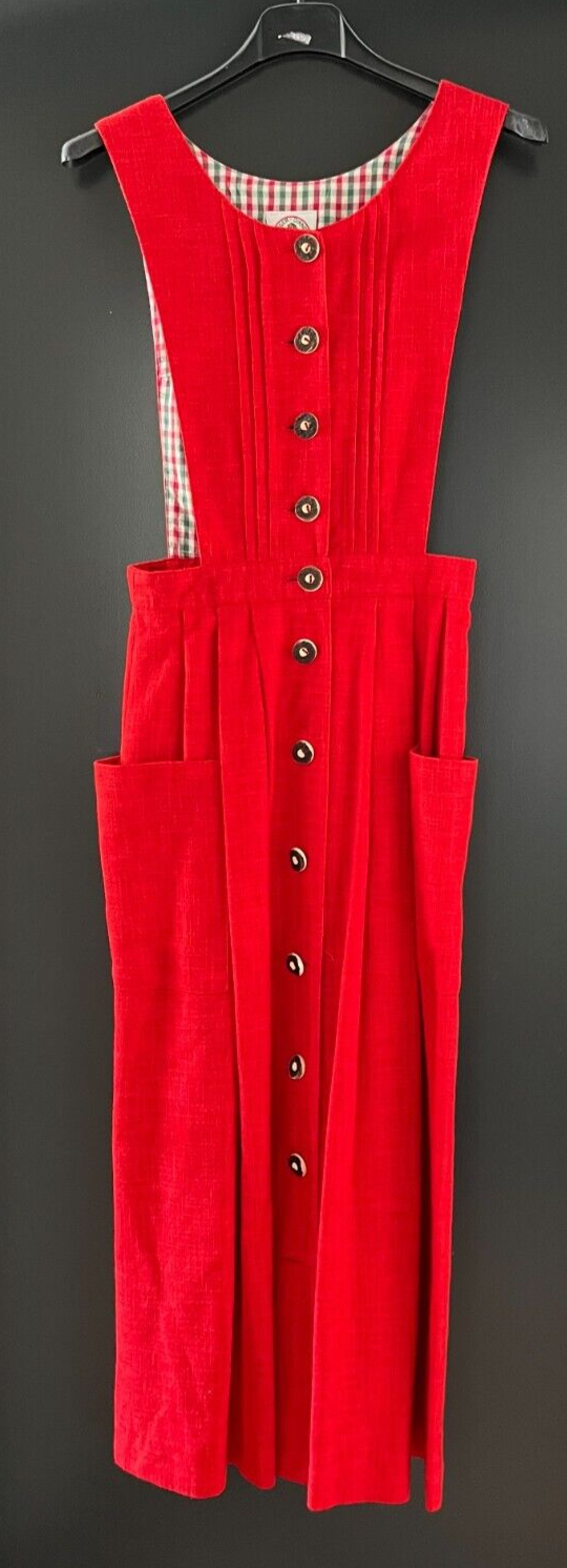 Damen Trachten Träger Dirndl ärmellos ca. Gr. 34 v. Salzburger Dirndl