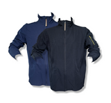 Herren Trekkingjacke Freizeitjacke Blau Schwarz M L XL 2XL