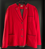 Damen Trachten Janker/Jacke Rot ca. Gr. 42 v. Distler