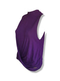 Venice Beach Damen Top ARIA Lila Wickeloptik Modal