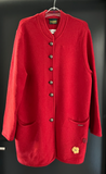 Damen Trachten Janker/Jacke Rot ca. Gr. 44 v. Geiger
