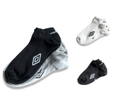 Umbro Sneaker Socken 5er Pack Schwarz Weiß Grau Gr. 39-42 43-46