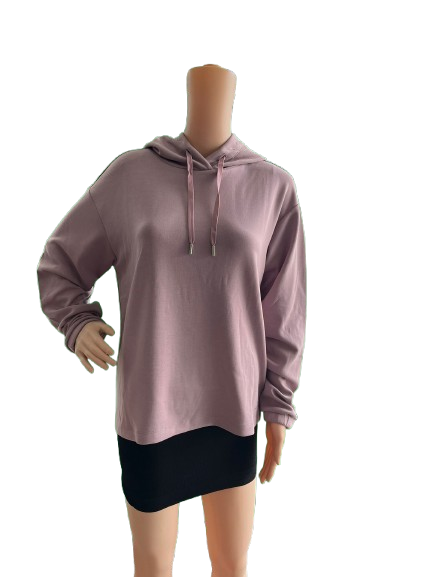 Venice Beach Damen Hoodie Breonna Langarm gray dust  Gr. XS und XL