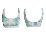 Damen Sommer Bustier Sport-BH Baumwolle Gr. S M L
