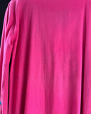 Damen Trachten Kleid langarm Rosa mit blauer Stickerei ca. Gr. 44 v. elegance