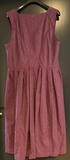 Damen Trachten Dirndl ärmellos lila gemustert ca. Gr. 40 v. Salzburger Dirndl